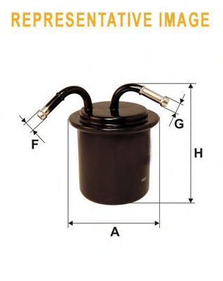 WIX FILTERS wf8104 -  Топливный фильтр